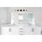 Nuvo Jenkins, 32 Inch 4 Light LED Vanity, Matte Black with Frosted Glass 62/2244 - alternate 7